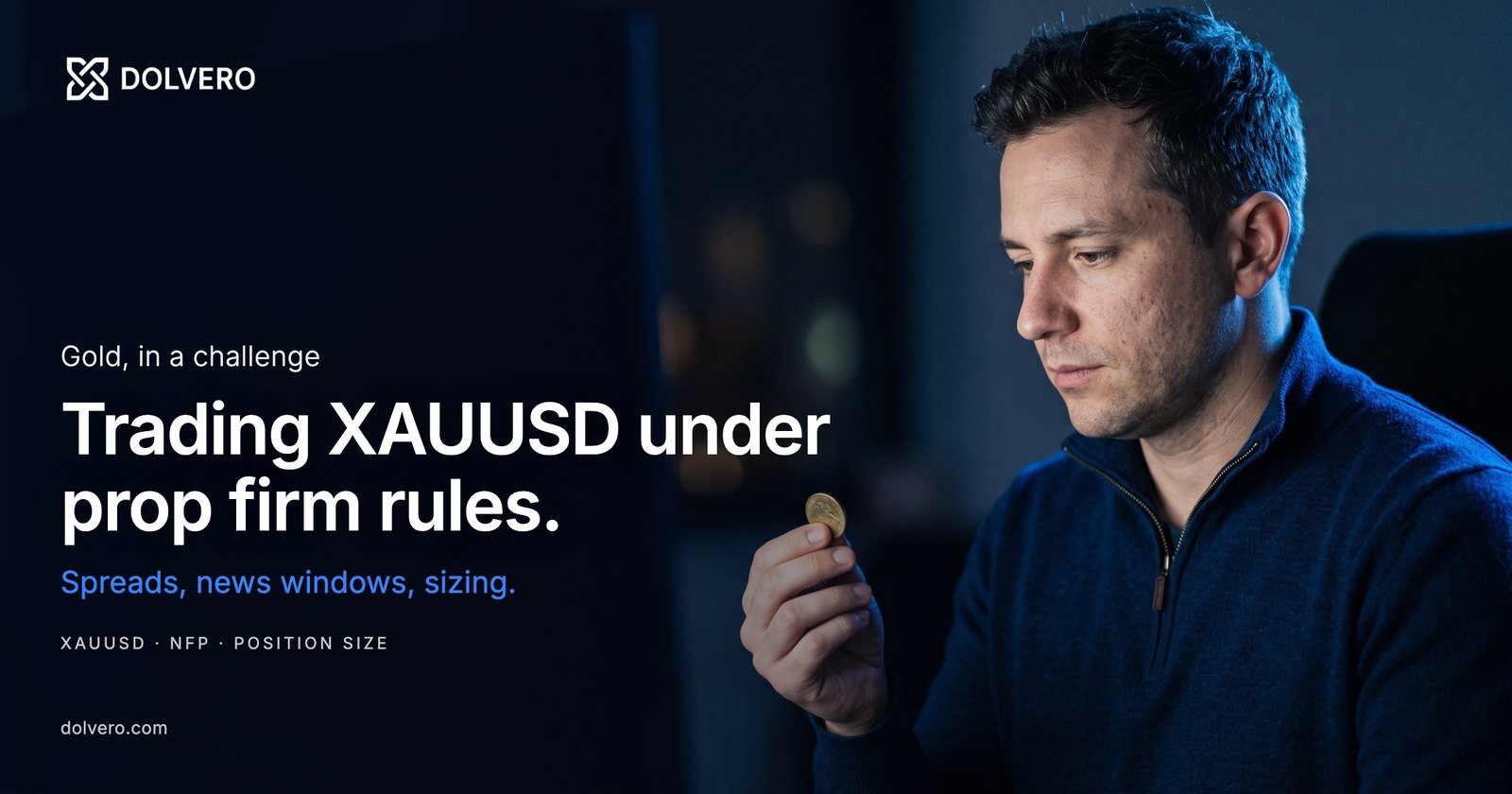 Trading Gold (XAUUSD) in a Prop Firm Challenge: Spreads, News Windows, Sizing