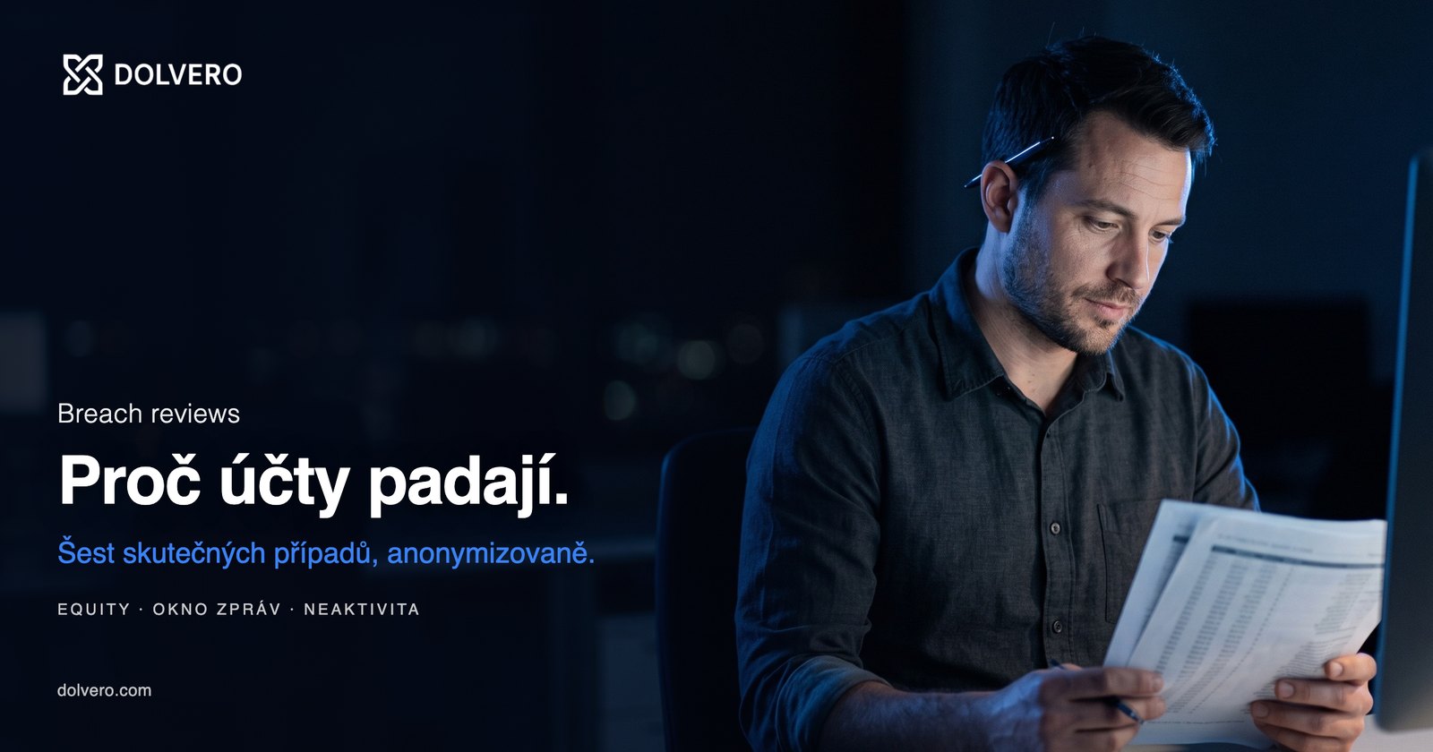 Proč účty padají: 6 skutečných případů z logu vynucování pravidel Dolvera