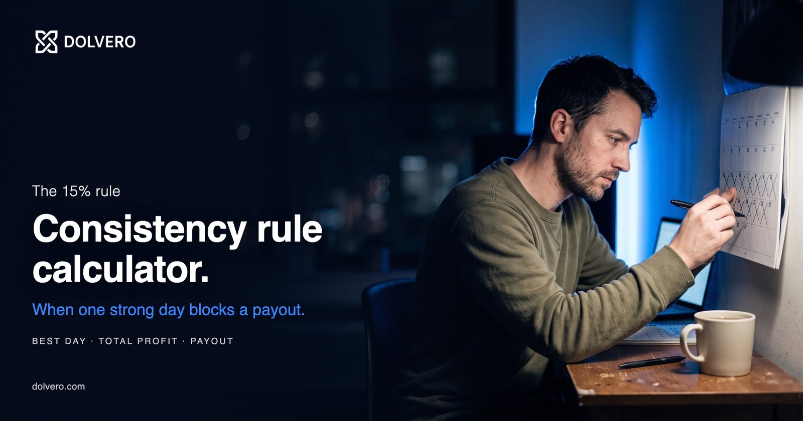 Consistency rule explained: best-day limits and how prop firms measure them